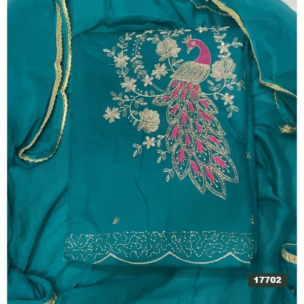 Jaam Silk Embroidery Suit Set