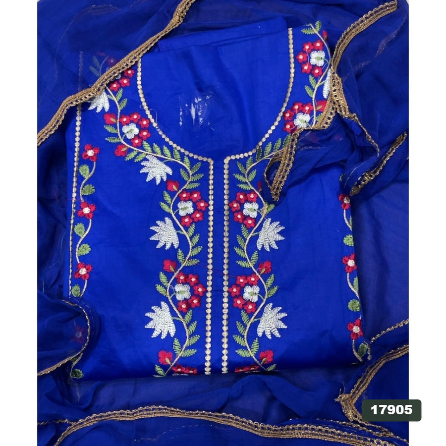 Jaam Silk Embroidery Suit Set