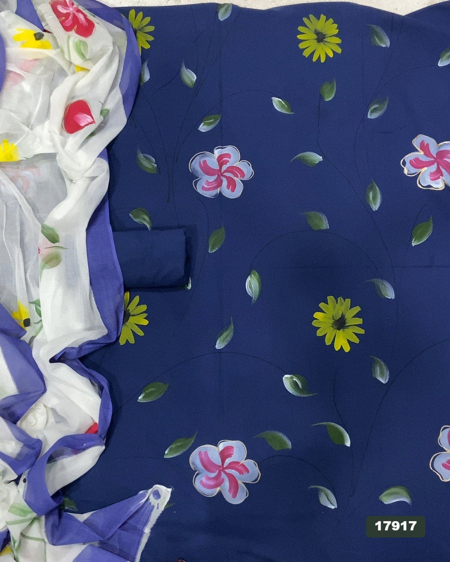 Celestial Pure Cotton Print Suit Set (Luxury Feel)