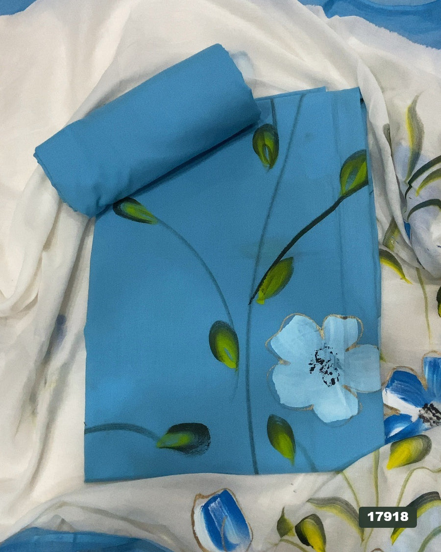 Celestial Pure Cotton Print Suit Set (Luxury Feel)
