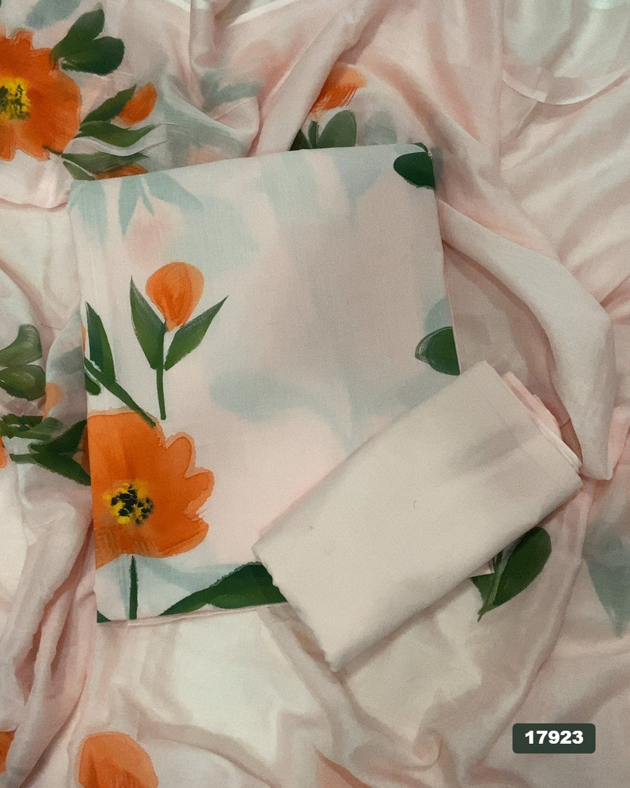 Celestial Pure Cotton Print Suit Set (Luxury Feel)