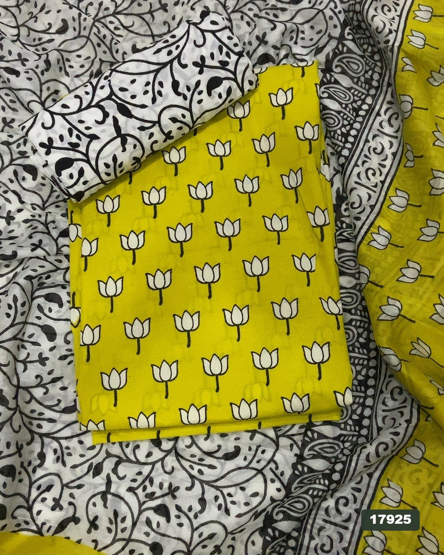 Celestial Pure Cotton Print Suit Set (Luxury Feel)