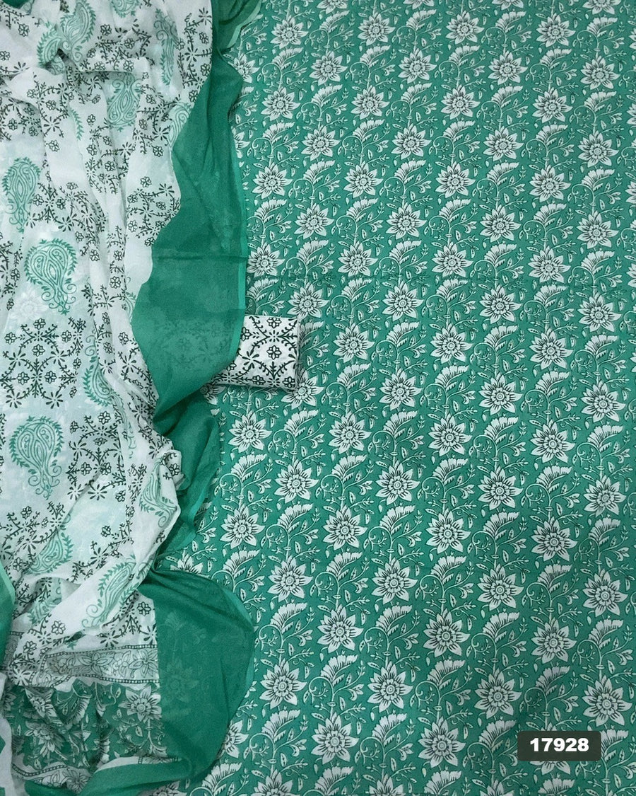 Celestial Pure Cotton Print Suit Set (Luxury Feel)