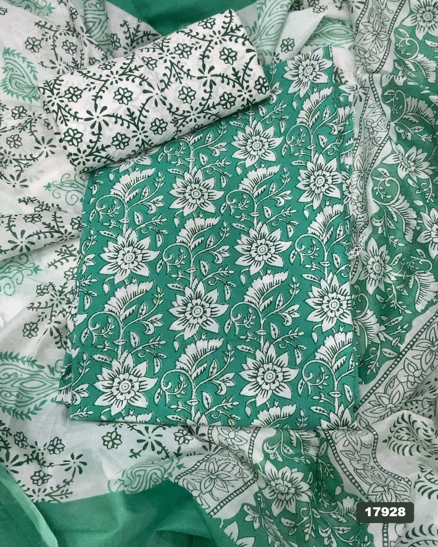 Celestial Pure Cotton Print Suit Set (Luxury Feel)