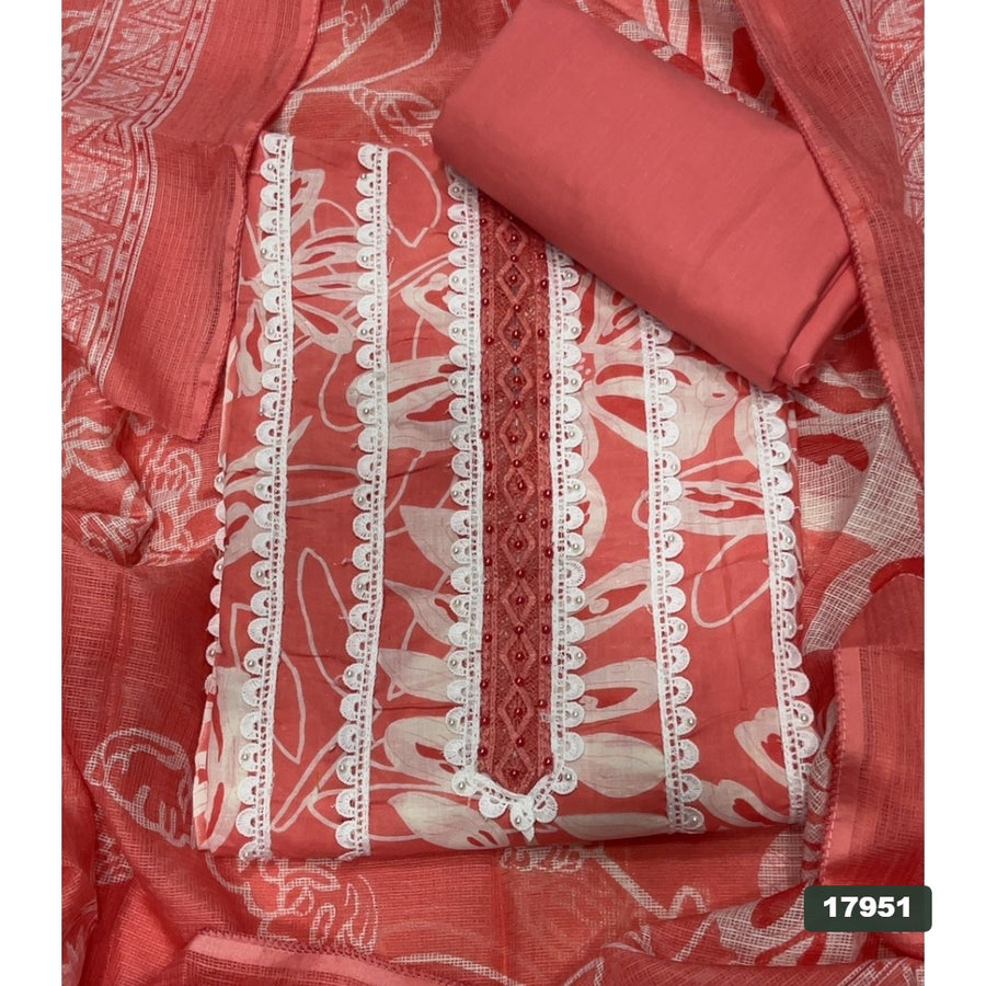Elegant Work Pure Cotton Suit Set