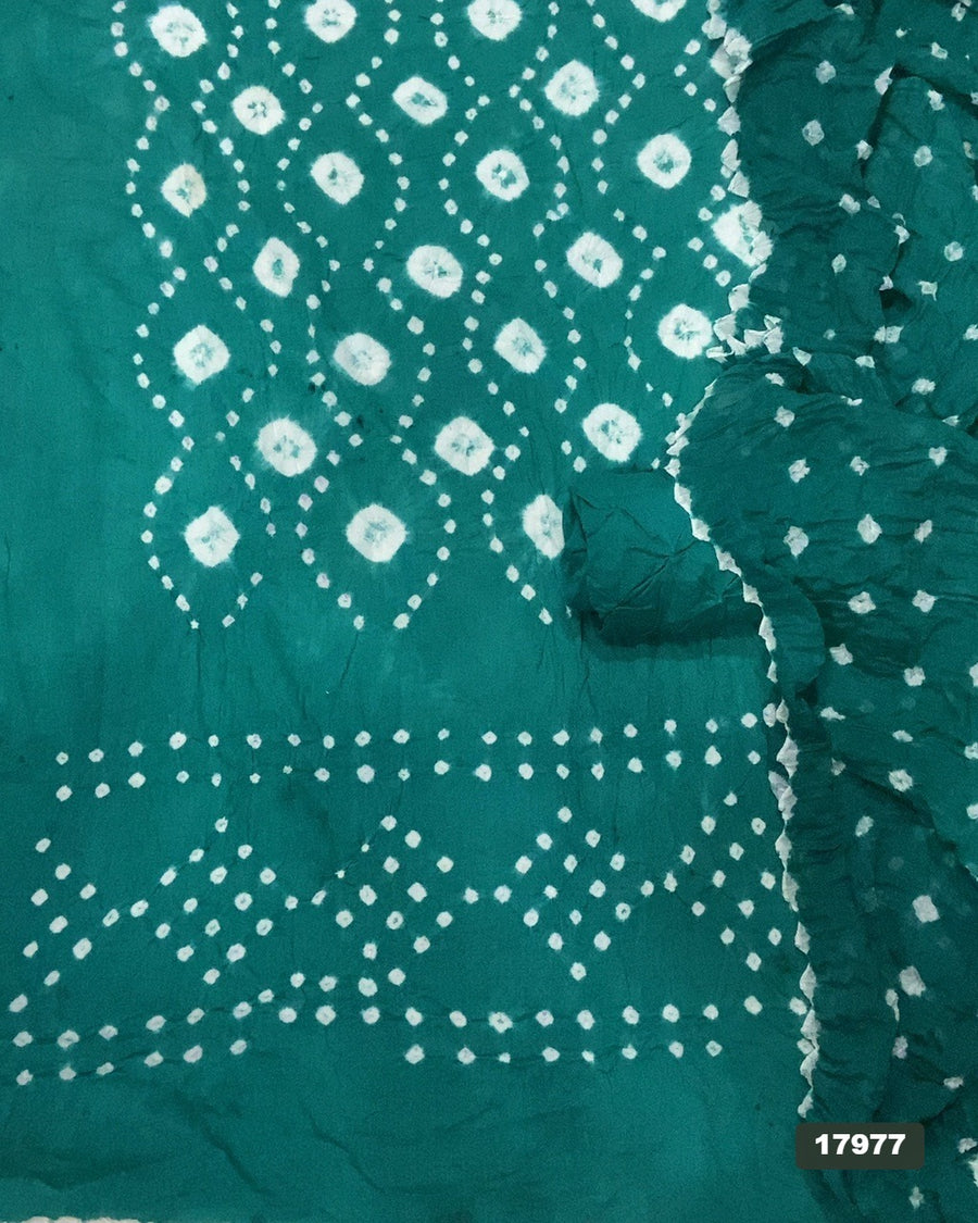 Pure Bandhej Cambric Cotton Suit Set