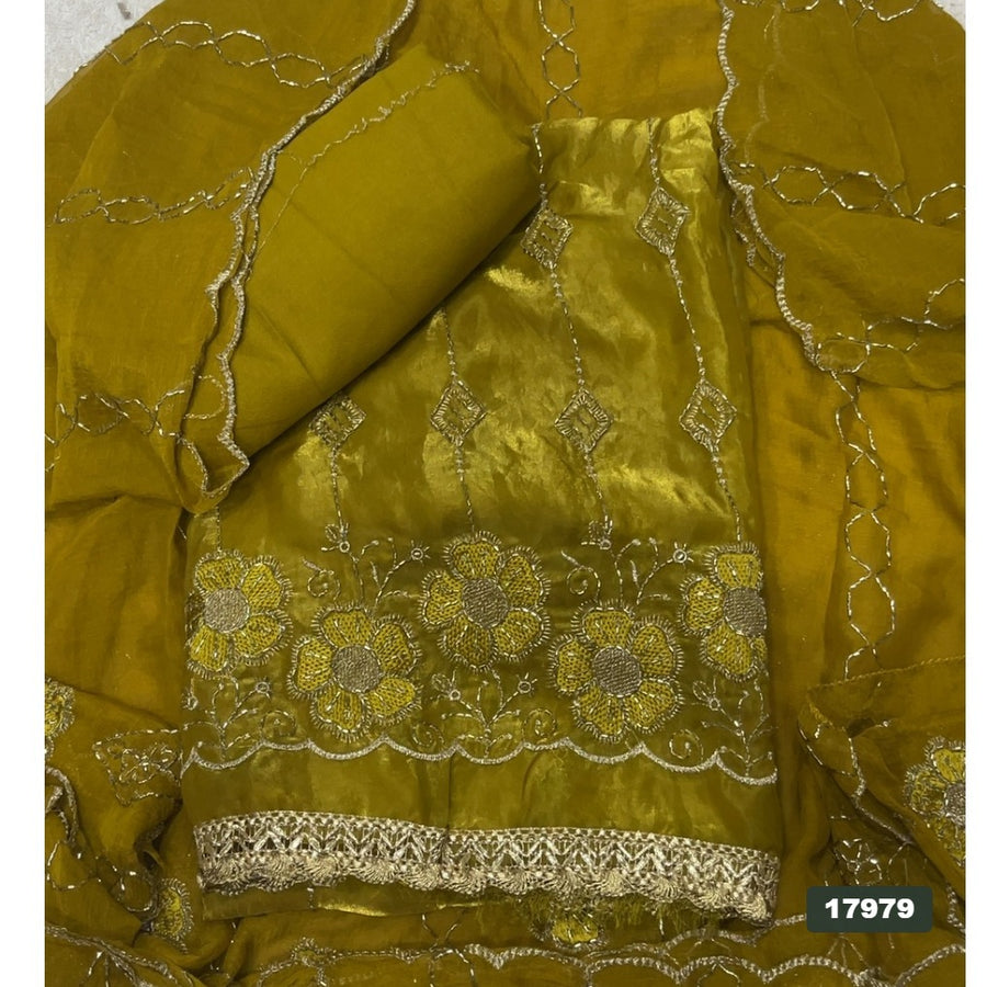 Skylon Silk Embroidery Suit Set