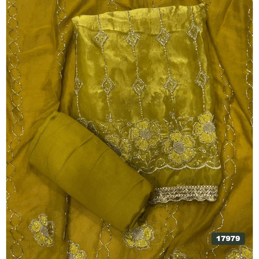Skylon Silk Embroidery Suit Set