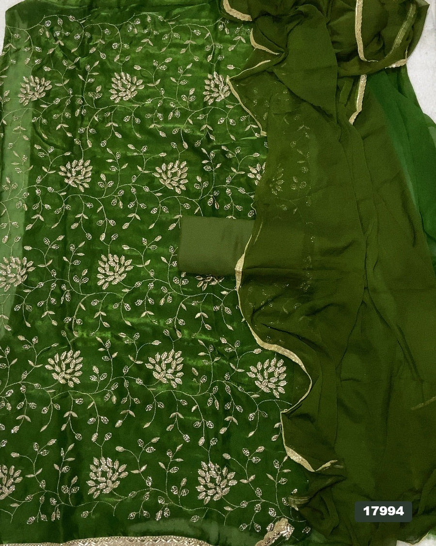 Skylon Silk Embroidery Suit Set