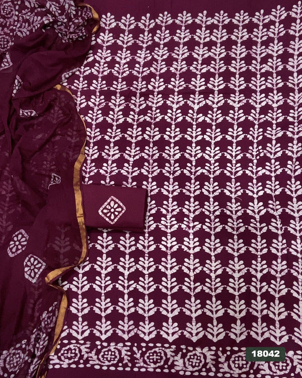 Block Print Elegant Suit Set