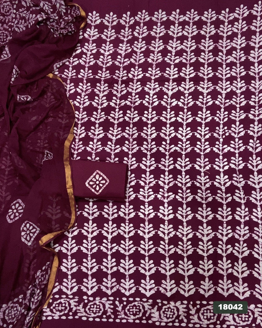 Block Print Elegant Suit Set