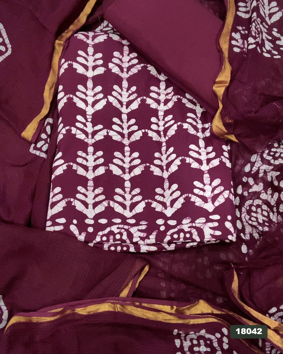 Block Print Elegant Suit Set
