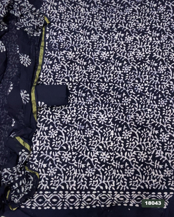 Block Print Elegant Suit Set
