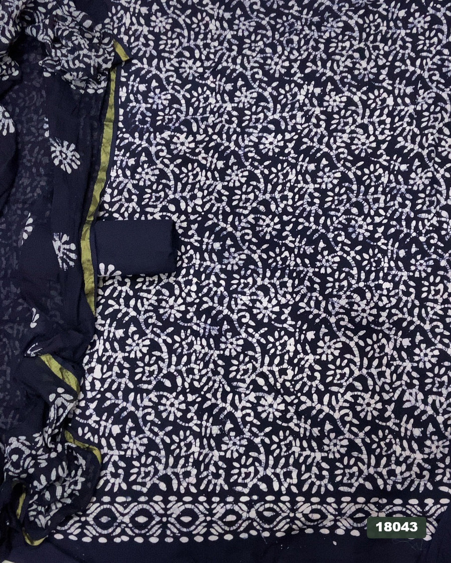 Block Print Elegant Suit Set