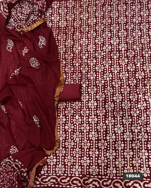 Block Print Elegant Suit Set