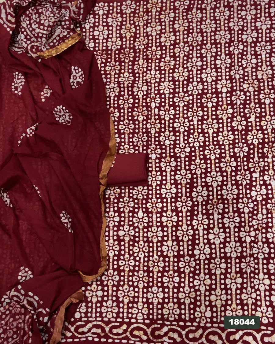 Block Print Elegant Suit Set