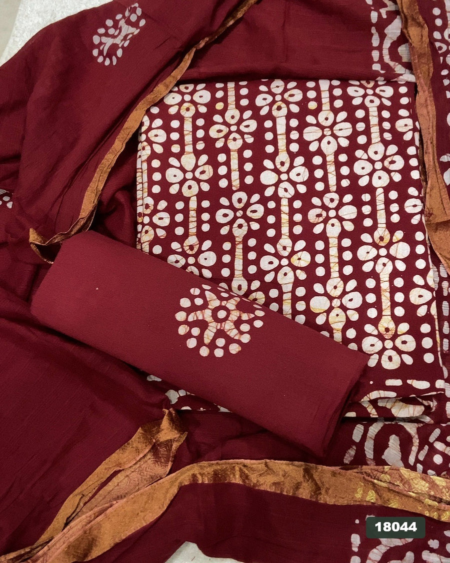Block Print Elegant Suit Set
