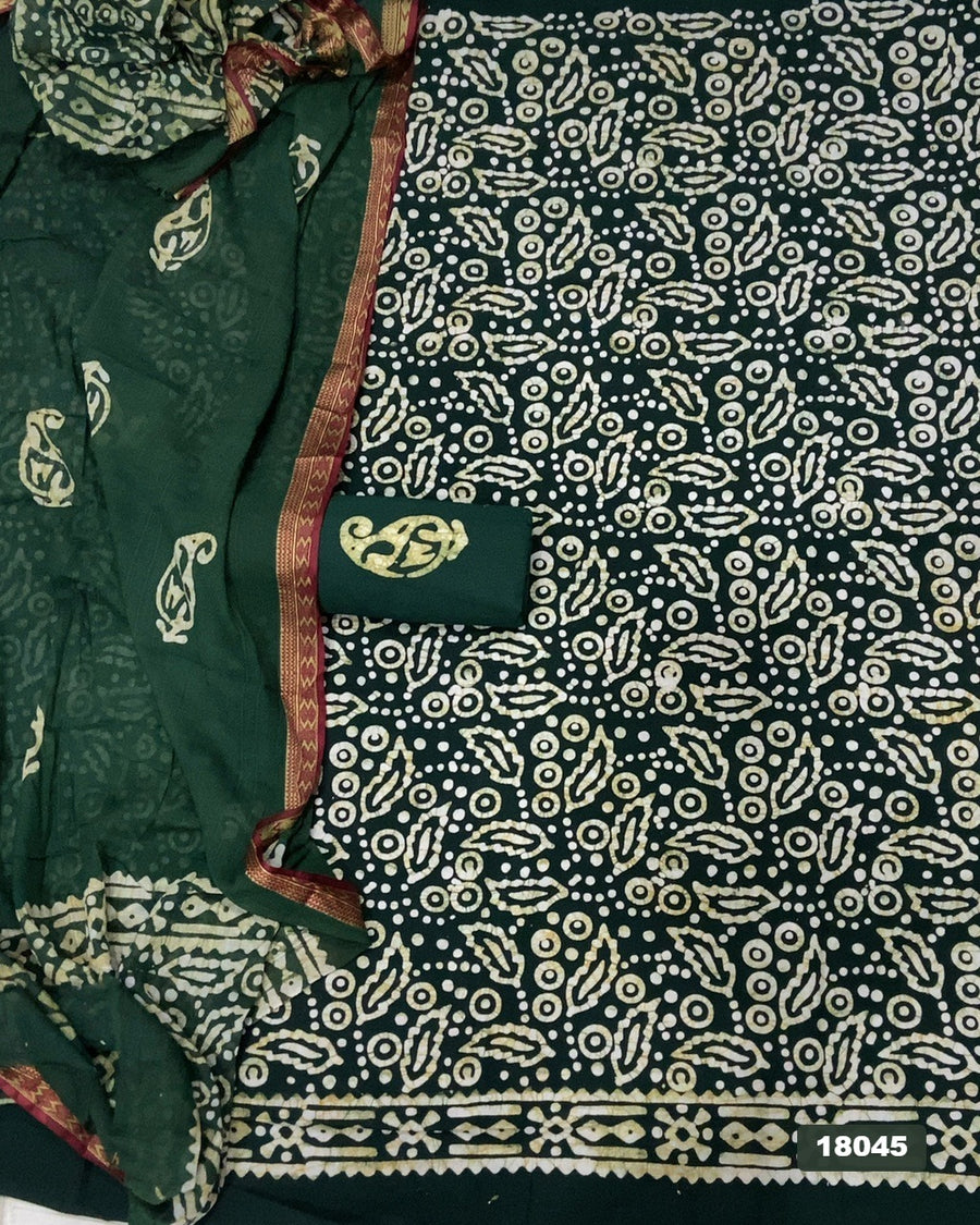 Block Print Elegant Suit Set