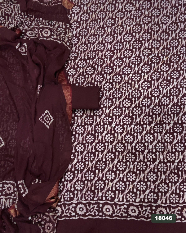 Block Print Elegant Suit Set