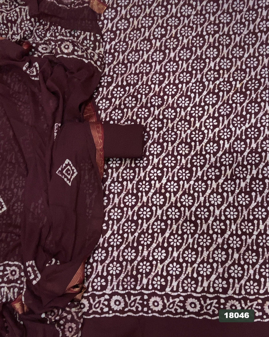 Block Print Elegant Suit Set