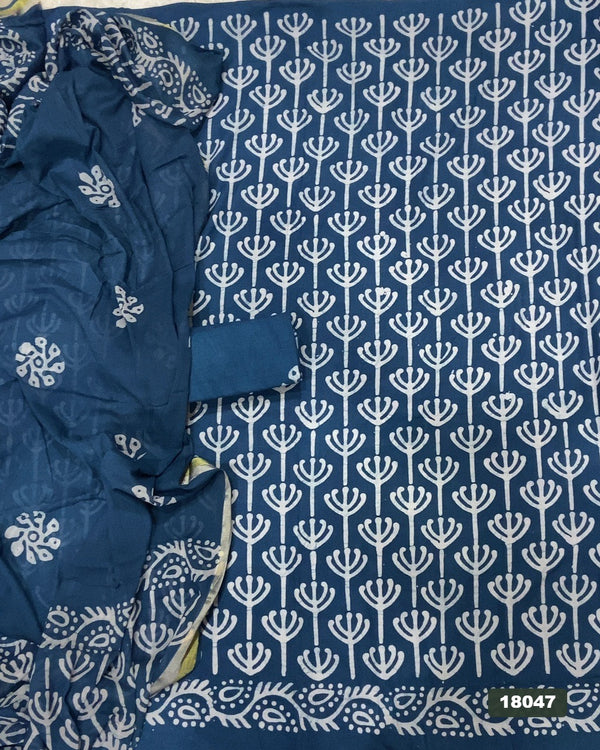 Block Print Elegant Suit Set