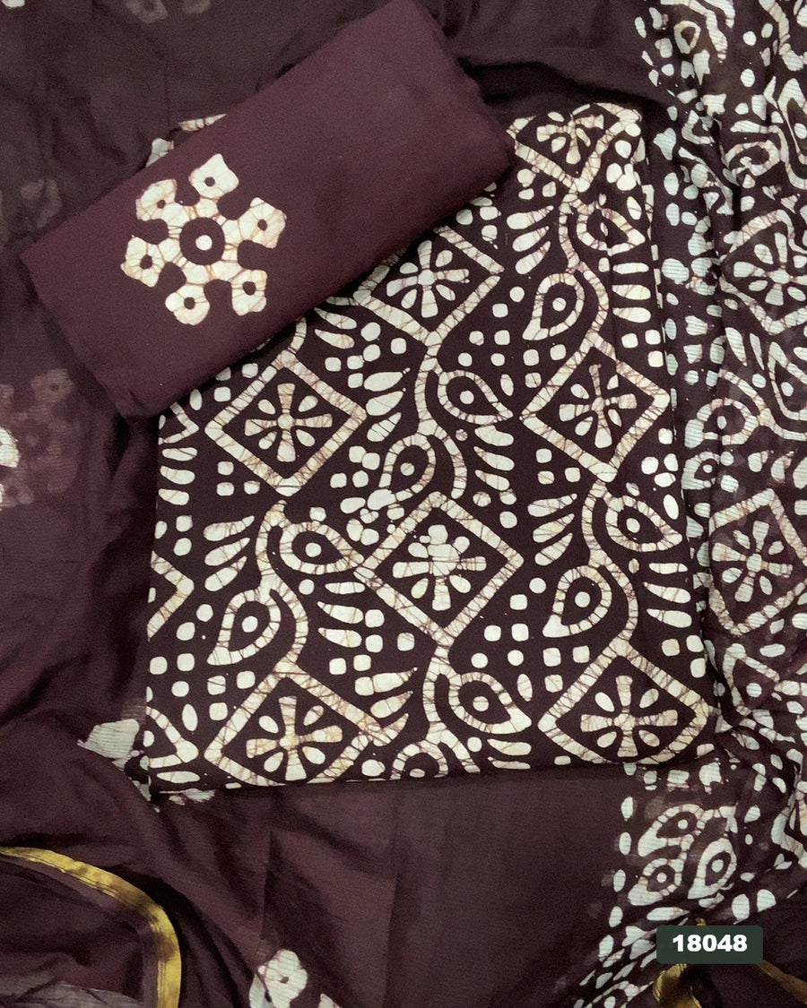 Block Print Elegant Suit Set