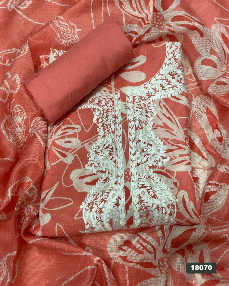 Elegant Work Pure Cotton Suit Set