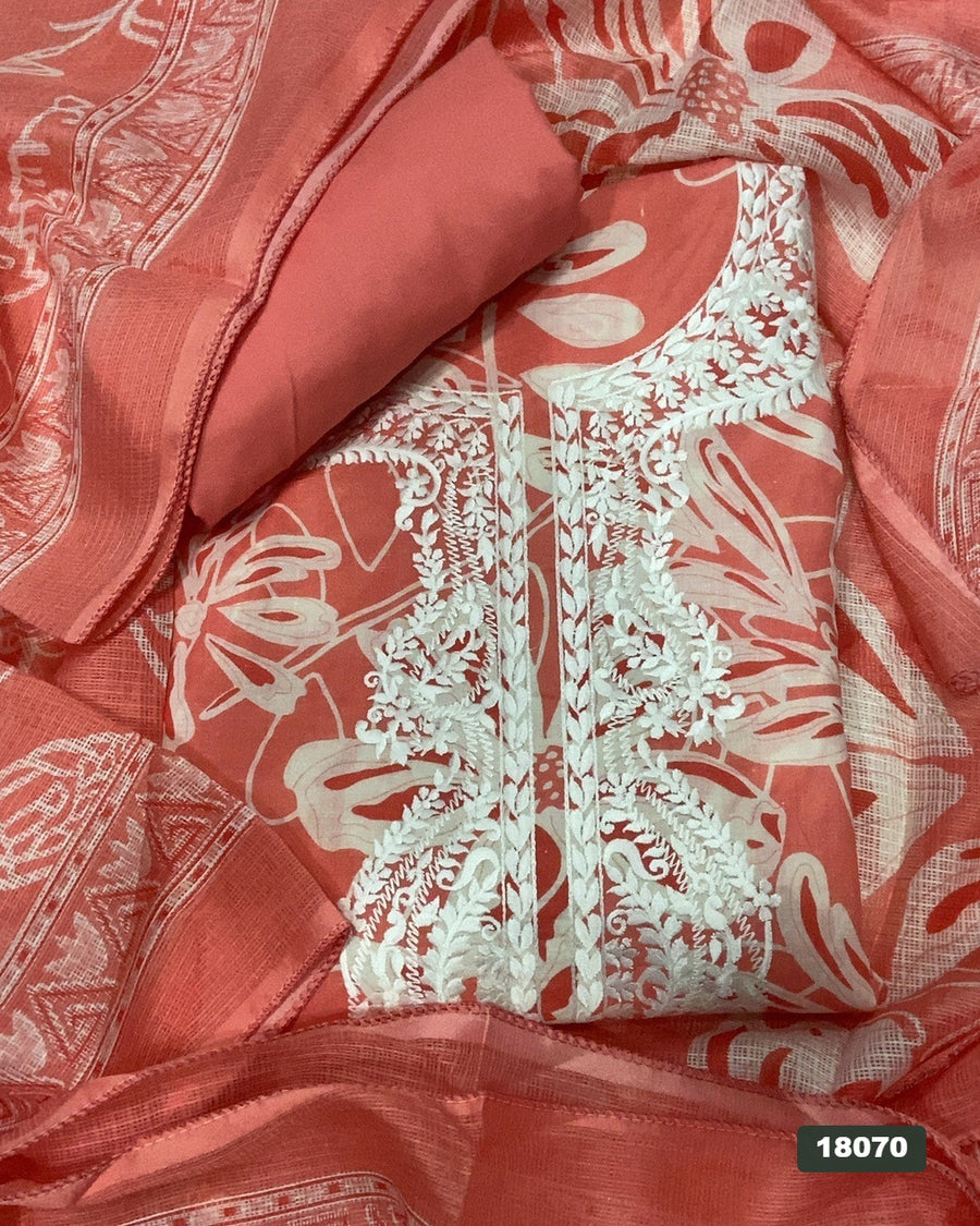 Elegant Work Pure Cotton Suit Set