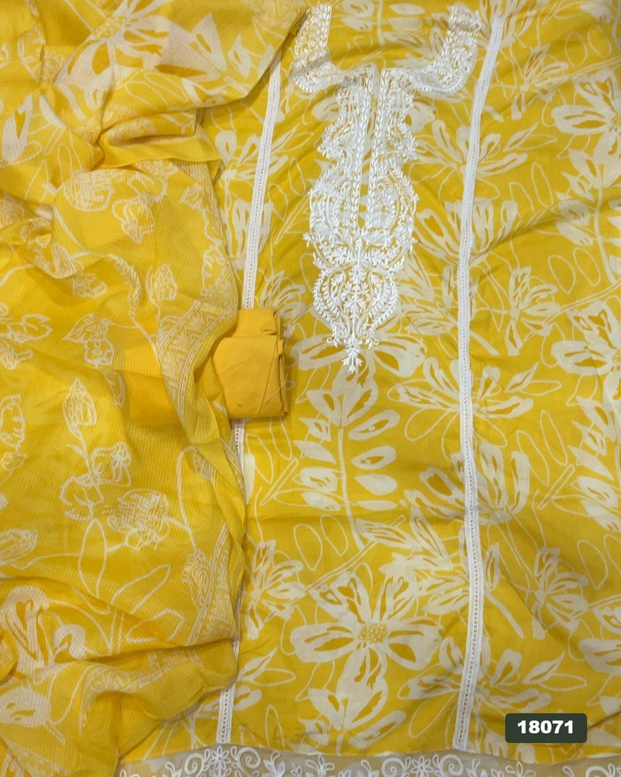 Elegant Work Pure Cotton Suit Set
