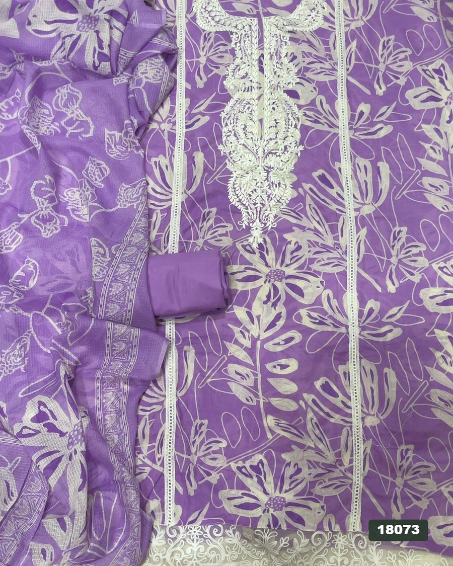 Elegant Work Pure Cotton Suit Set