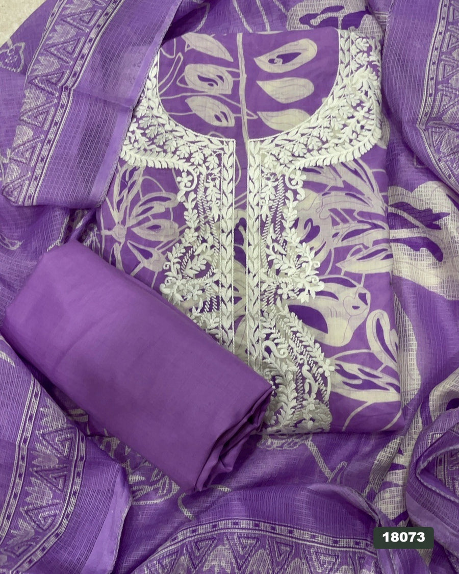 Elegant Work Pure Cotton Suit Set