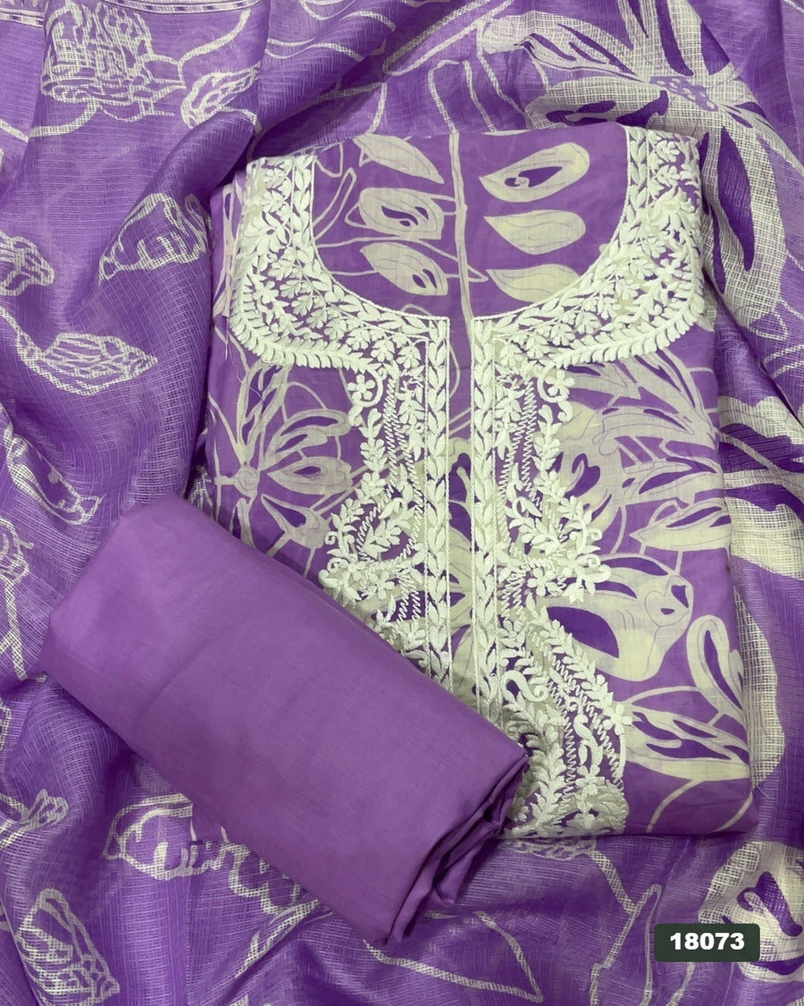 Elegant Work Pure Cotton Suit Set