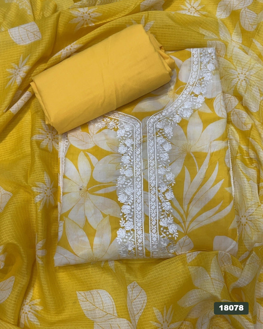 Elegant Work Pure Cotton Suit Set