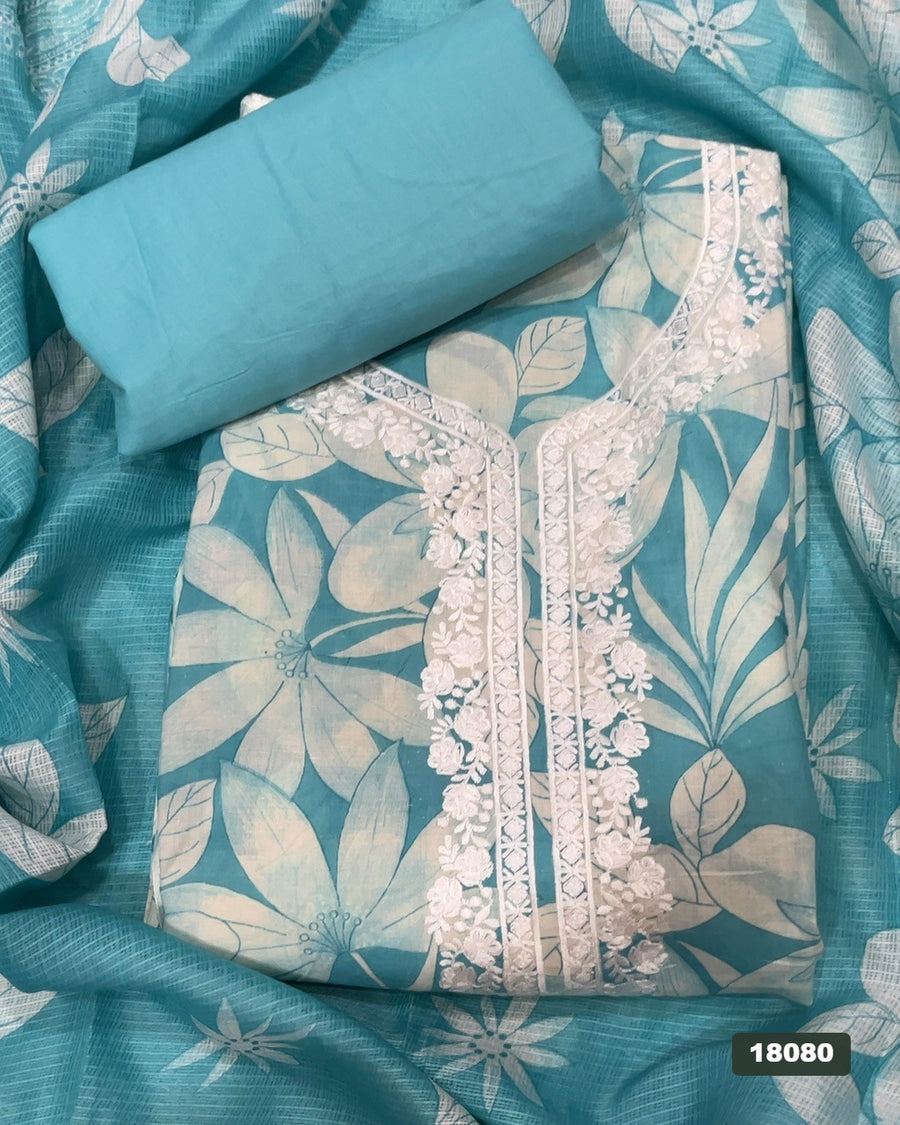 Elegant Work Pure Cotton Suit Set