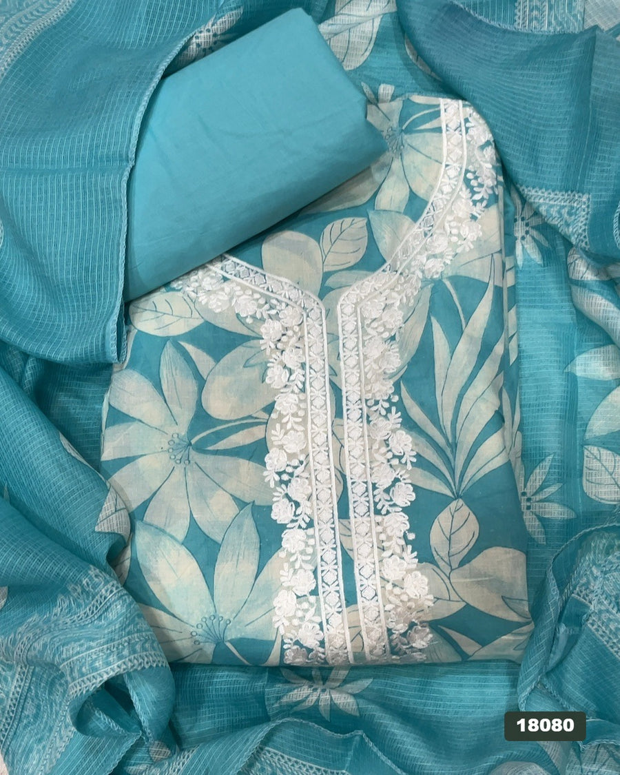 Elegant Work Pure Cotton Suit Set