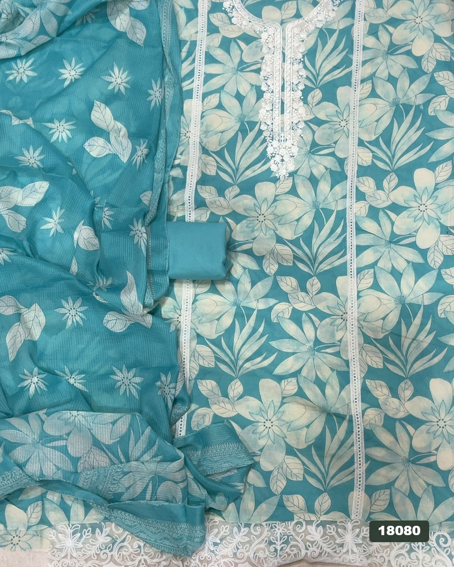 Elegant Work Pure Cotton Suit Set