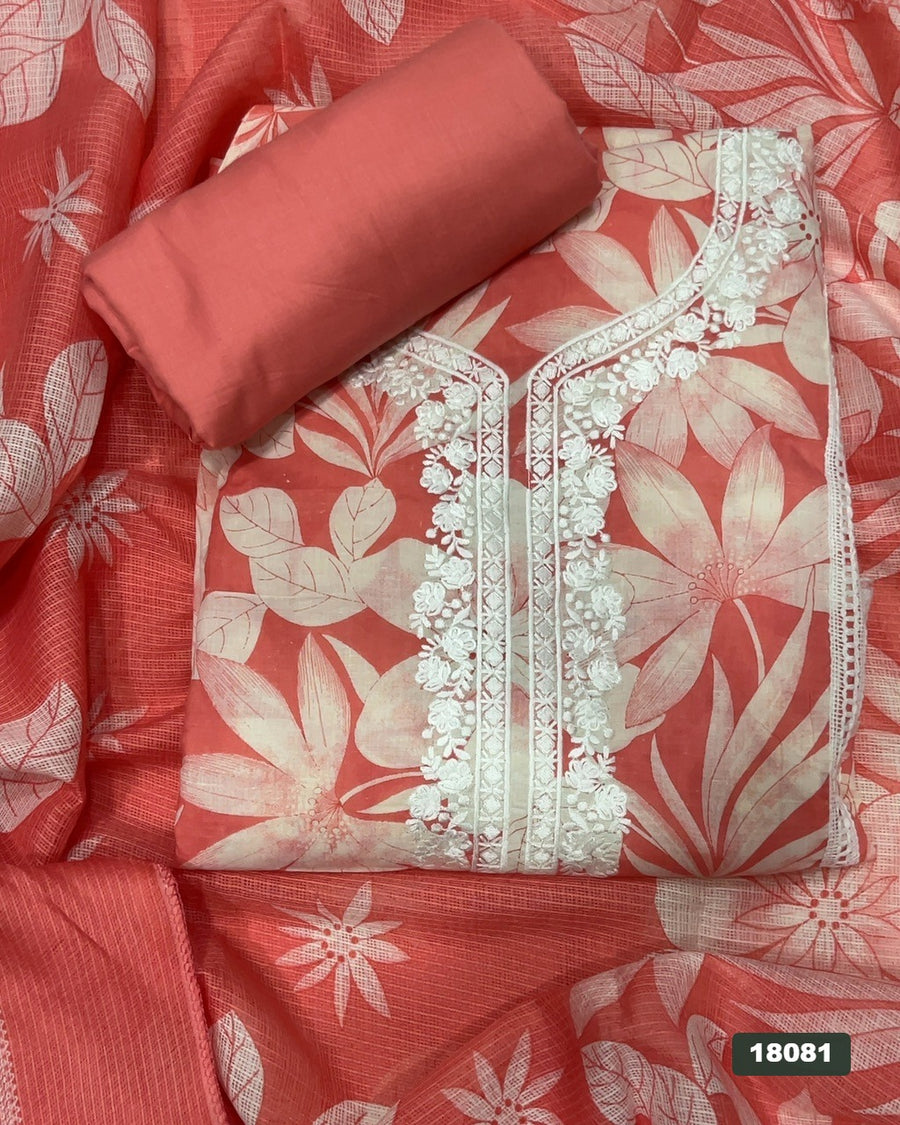 Elegant Work Pure Cotton Suit Set