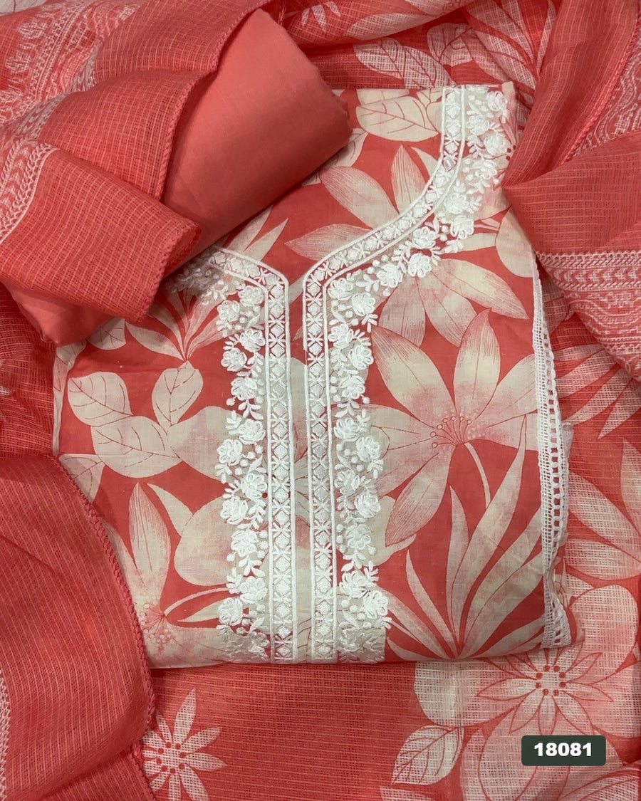 Elegant Work Pure Cotton Suit Set