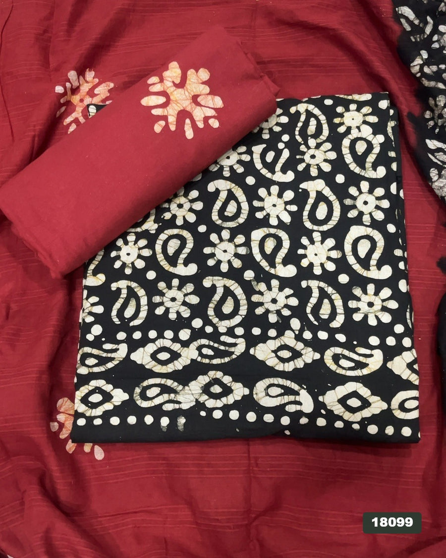 Block Print Elegant Suit Set