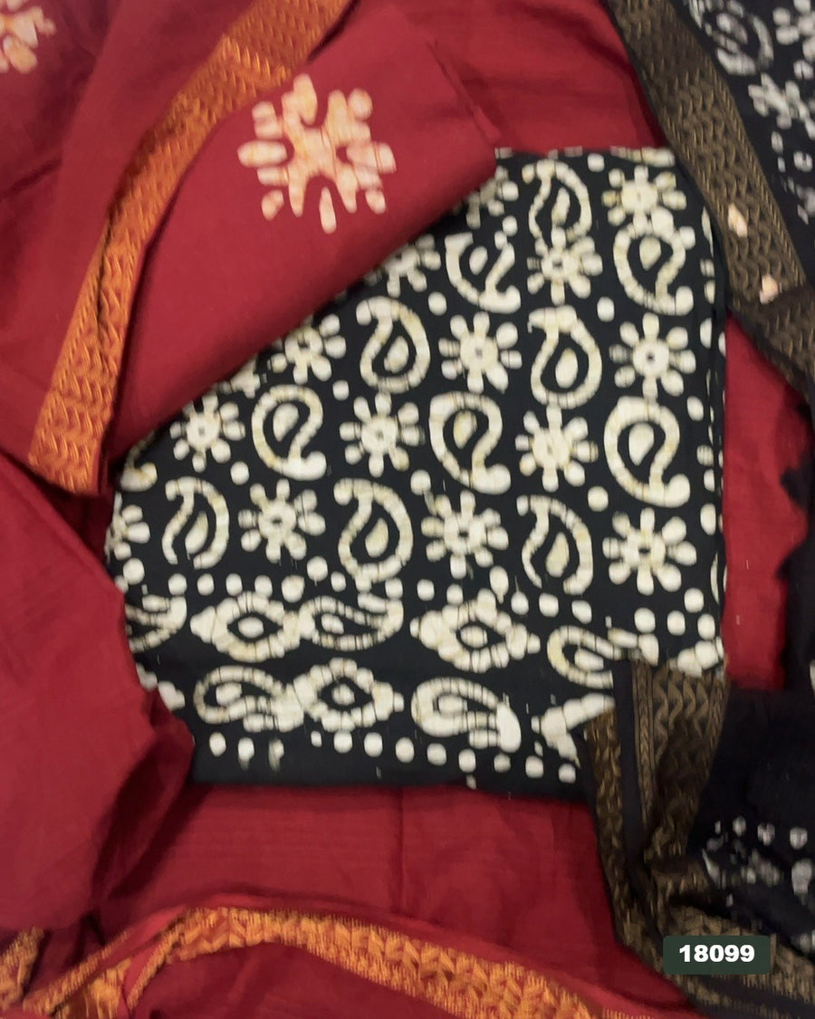 Block Print Elegant Suit Set