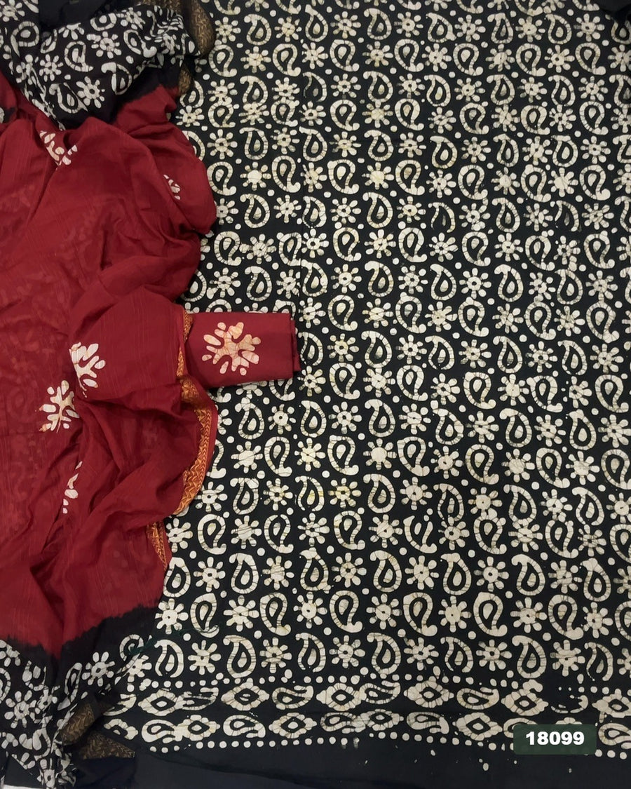 Block Print Elegant Suit Set