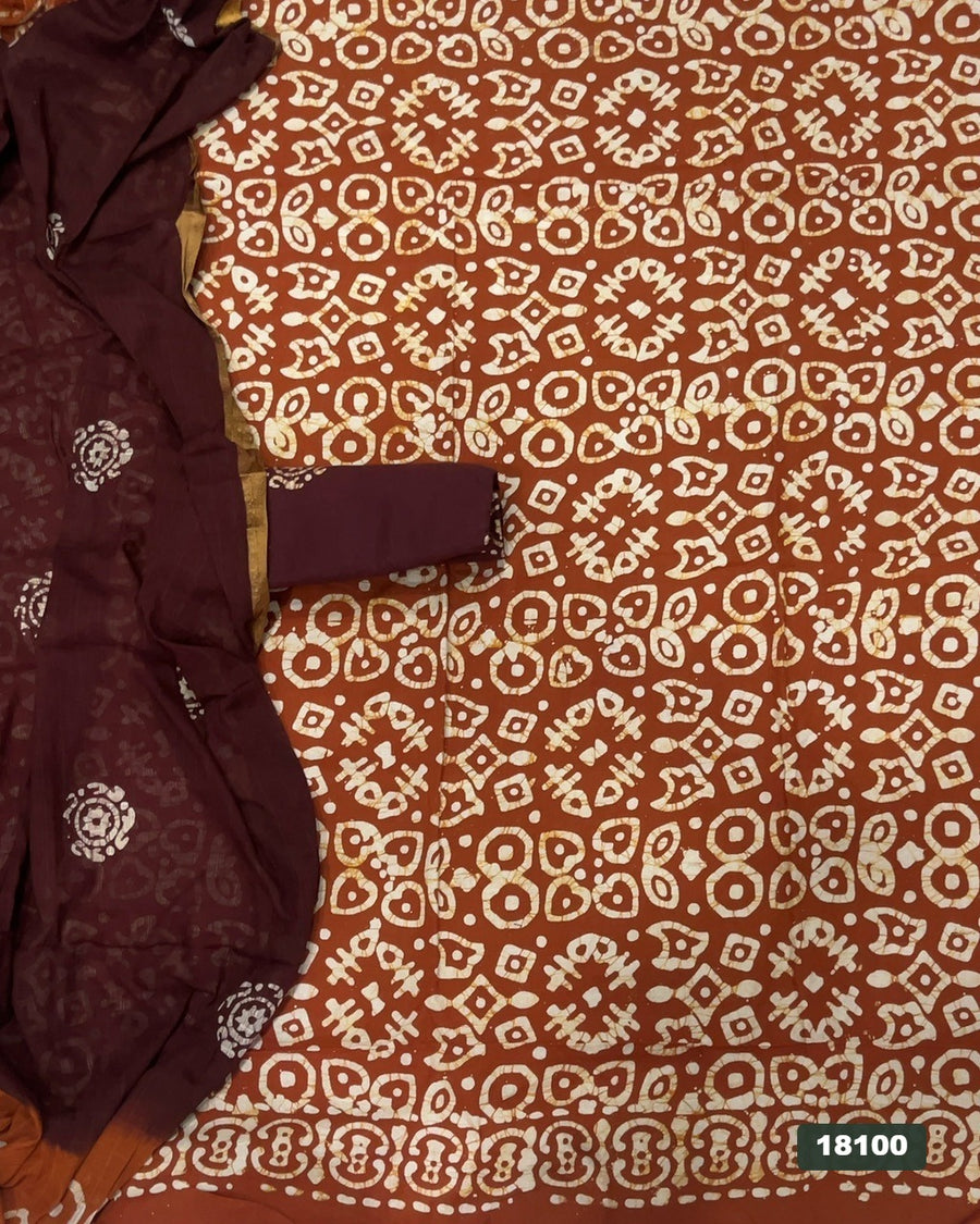 Block Print Elegant Suit Set