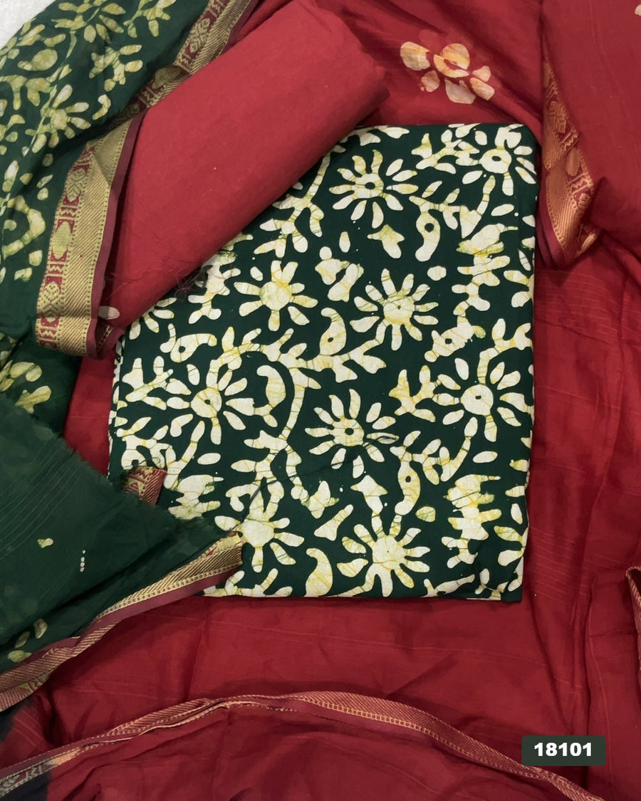 Block Print Elegant Suit Set