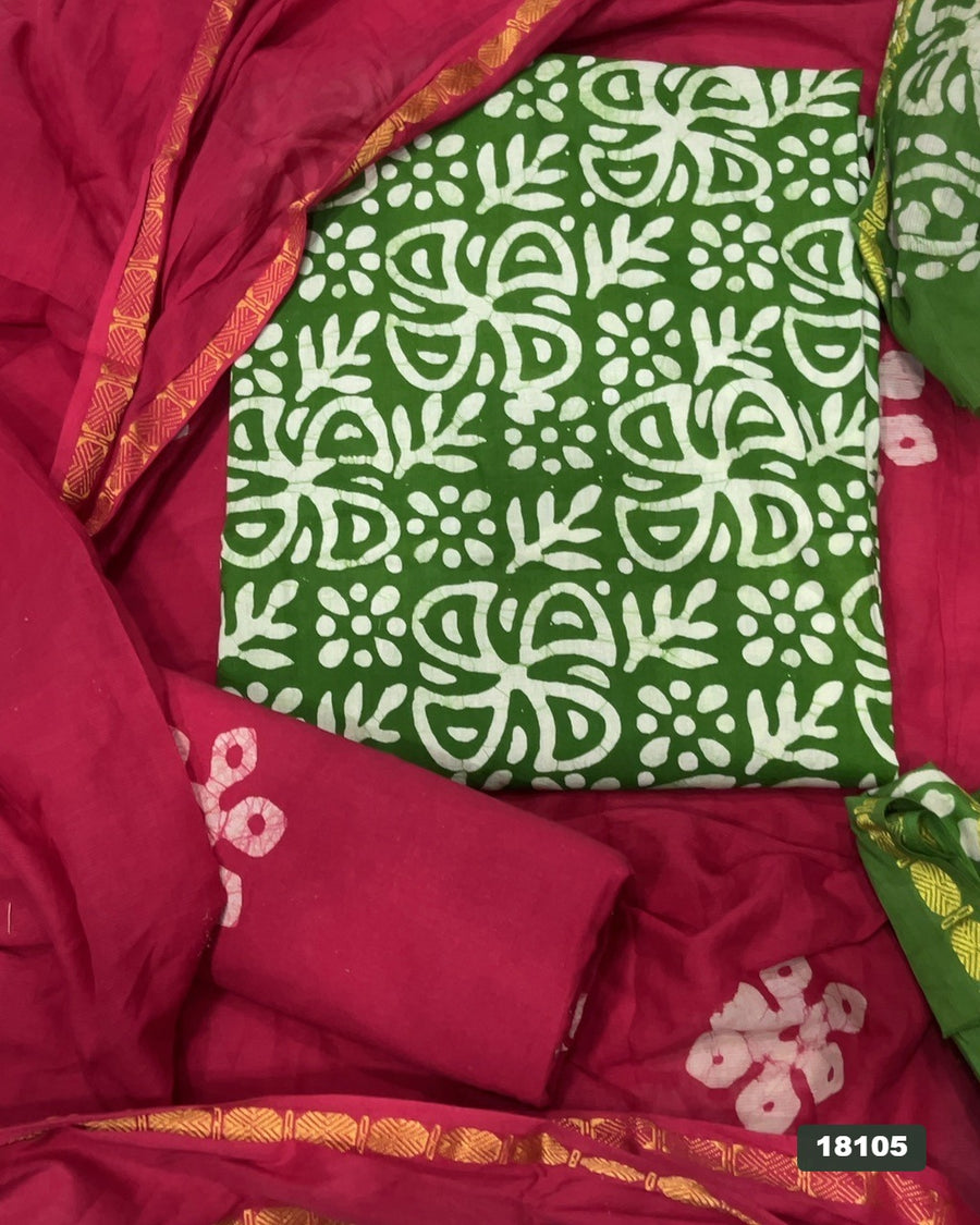 Block Print Elegant Suit Set