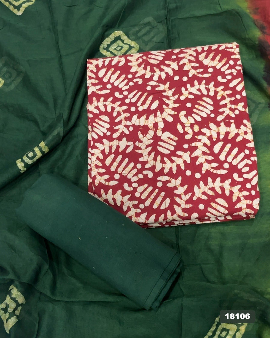 Block Print Elegant Suit Set