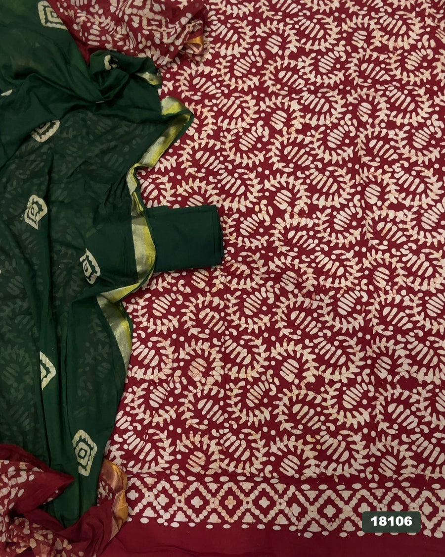 Block Print Elegant Suit Set