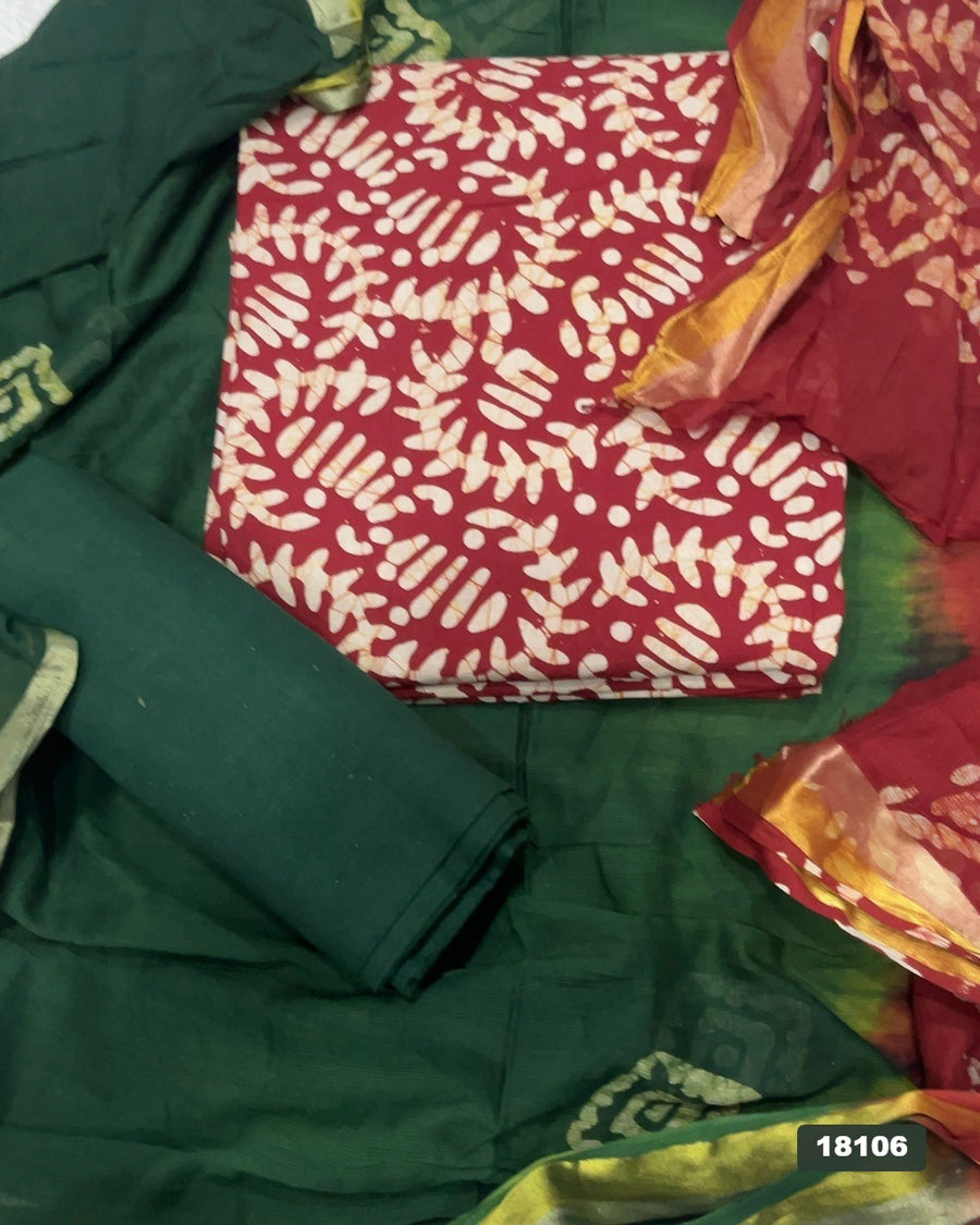 Block Print Elegant Suit Set