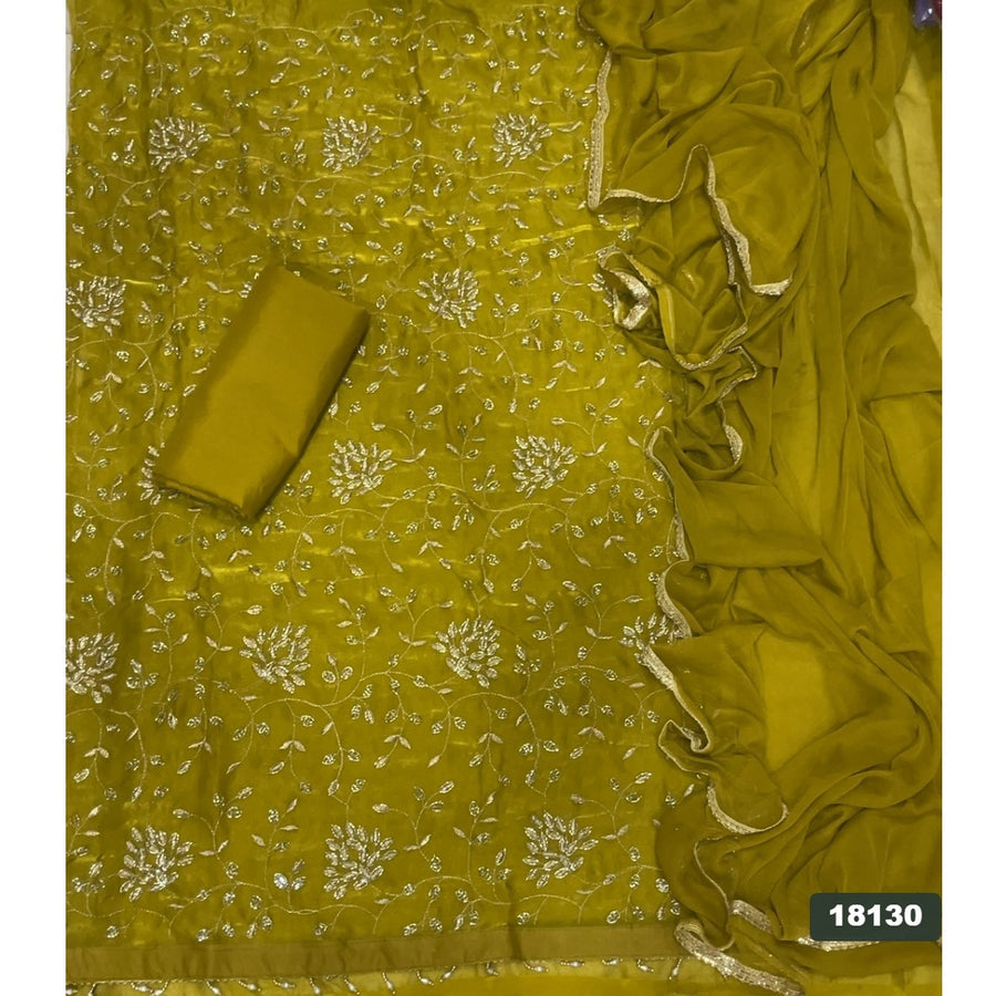 Skylon Silk Embroidery Suit Set