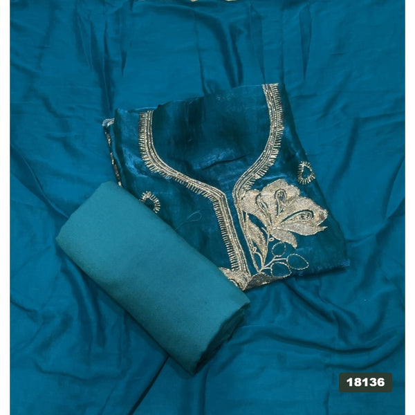 Silk Embroidery Suit Set