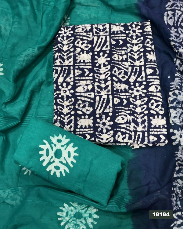 Block Print Elegant Suit Set